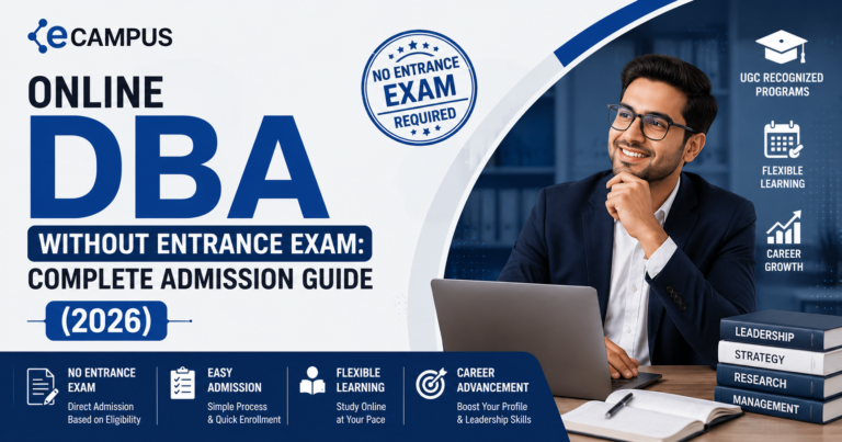 Online DBA Without Entrance Exam