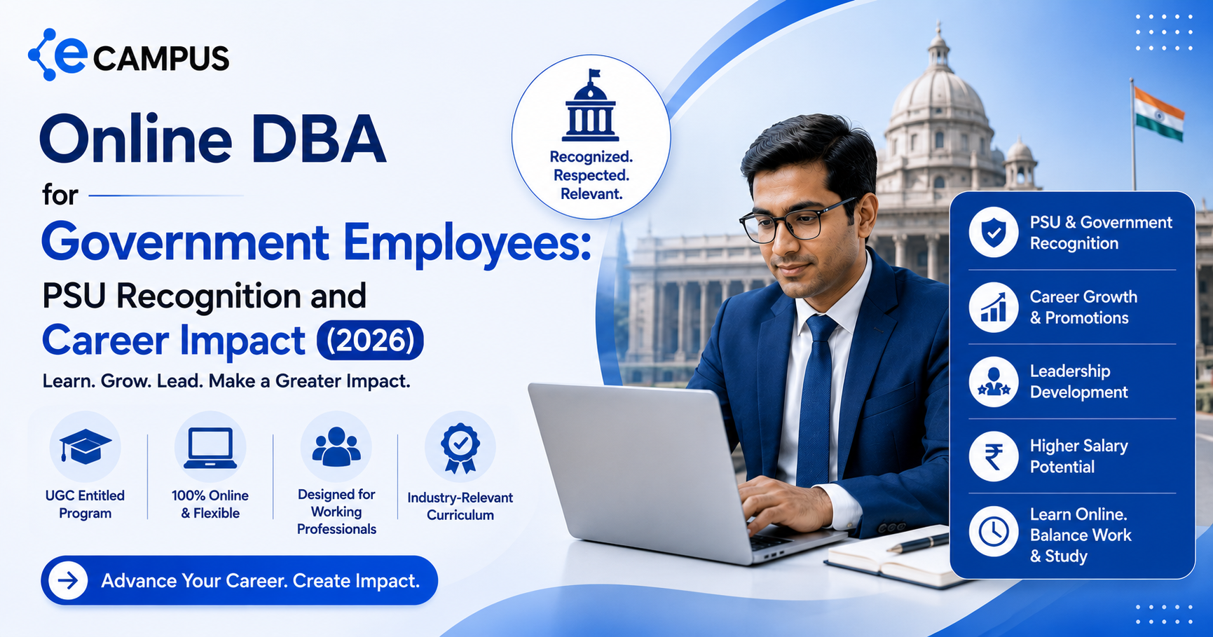 Online DBA for Government Employees