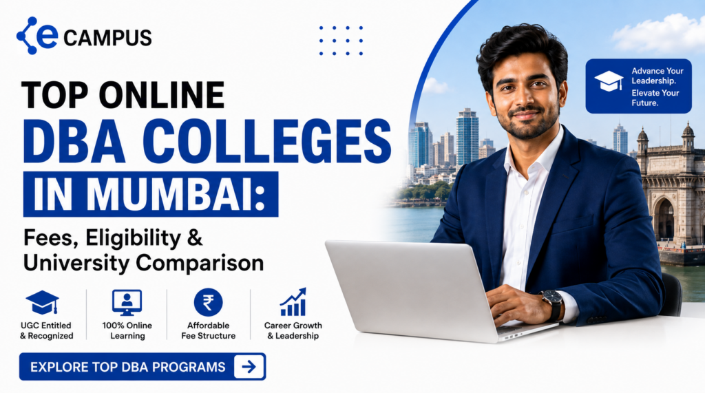 Top Online DBA Colleges in Mumbai